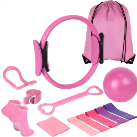 Kit de Yoga y Pilates 13 Piezas para Ejercicio en Casa