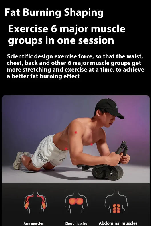 Rueda Abdominal Automática Pro